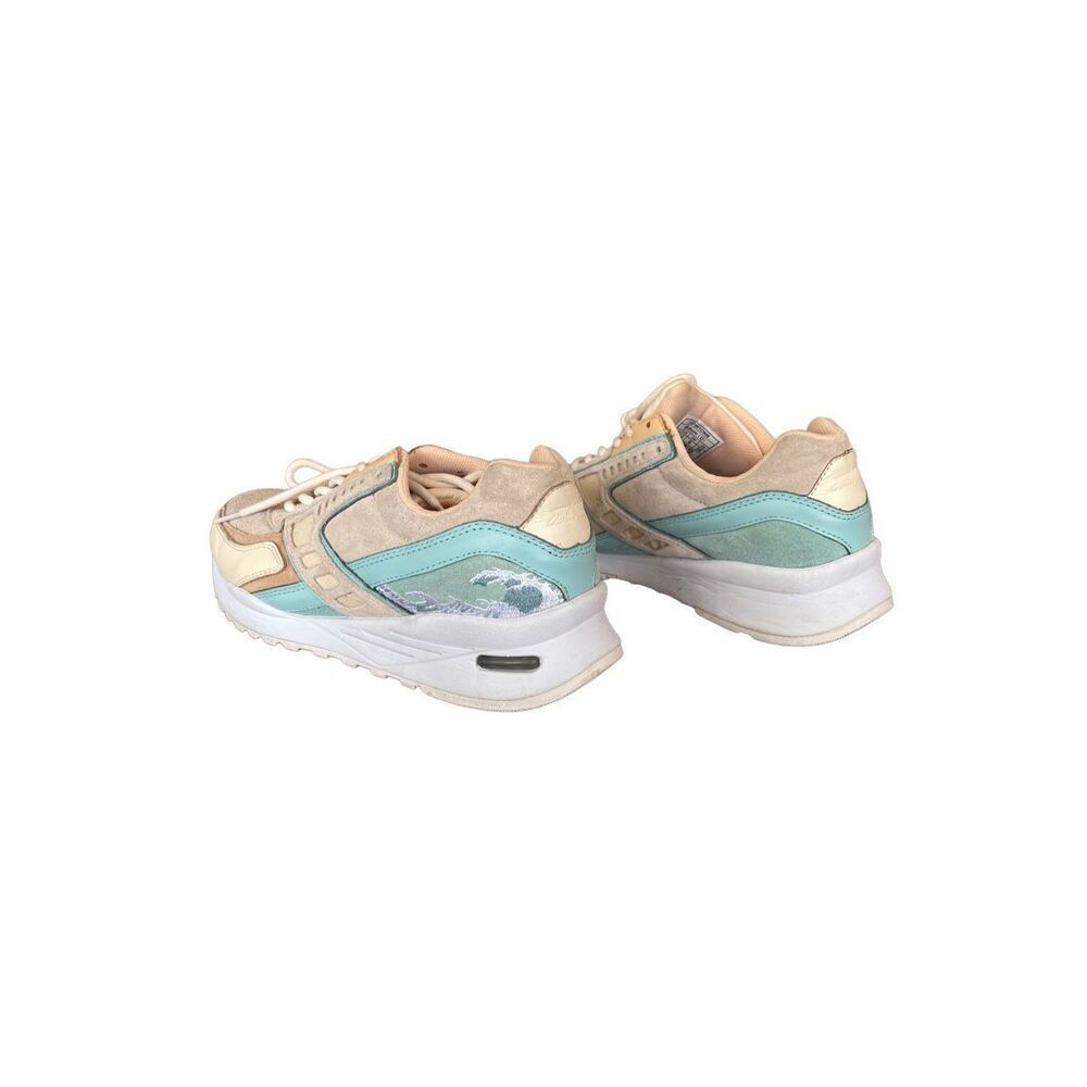 Brooks Mens Pink Dolphin Regent Cream Wave Lace Up Athletic Sneakers Size 7